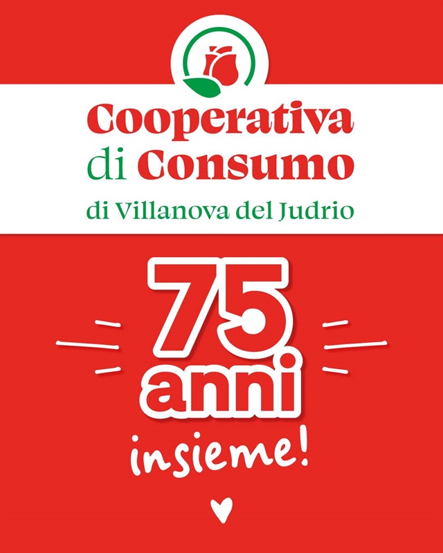 La cooperativa di Villanova dello Judrio compie 75 anni